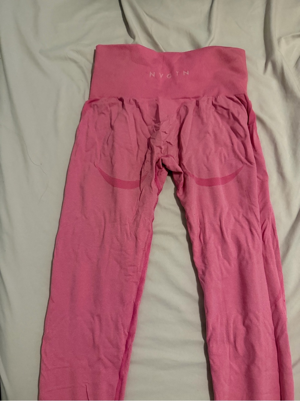 NVGTN Hot Pink Seamless Leggings